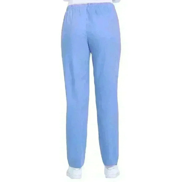 Scrubstar Core Essentials Womens Scrub Pants Drawstring Size XL, 2XL, 3XL Blue - Picture 4 of 13
